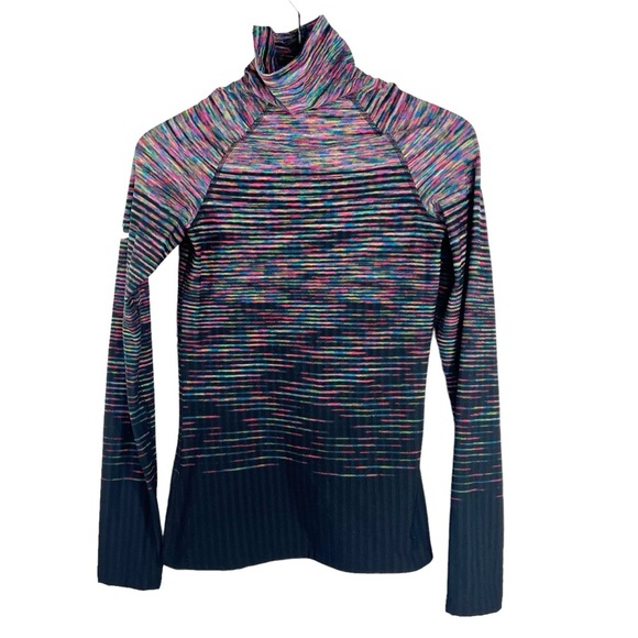 NIKE Rare Hyperwarm Long Sleeve Colorful Turtleneck - Picture 5 of 8